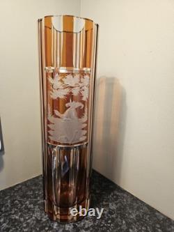 Huta Julia GLASSWORKS Polish Vintage Vase
