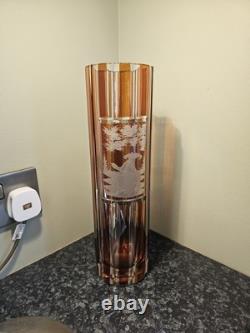 Huta Julia GLASSWORKS Polish Vintage Vase