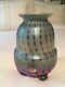 Igor Muller Tri-colored Hand Blown Glass Vase Signed By Artist