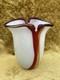 Italian Design Murano Artistic Glass Vase, 1980s