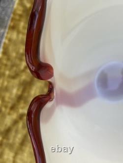 Italian Design Murano Artistic Glass Vase, 1980s