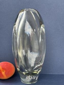 Jaakko Niemi J Niemi Nuutajarvi Notsjo 57 Art Glass Vase as in 1957 Signed