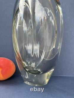 Jaakko Niemi J Niemi Nuutajarvi Notsjo 57 Art Glass Vase as in 1957 Signed