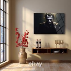 Joker Wall Art, Tempered Glass Wall Art, Glass Printing, Home Wall Decor