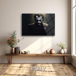 Joker Wall Art, Tempered Glass Wall Art, Glass Printing, Home Wall Decor