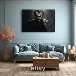 Joker Wall Art, Tempered Glass Wall Art, Glass Printing, Home Wall Decor