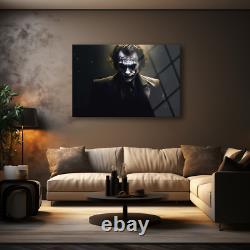 Joker Wall Art, Tempered Glass Wall Art, Glass Printing, Home Wall Decor