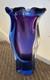 Josef Hospodka Chribsk&aacute; Blue And Purple Czech Republic Heavy Vase