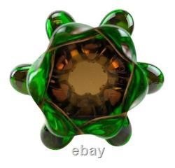 Joseph Hospodka X Chribska MID Century Czech Studio Art Glass Vase