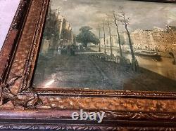 Karel Klinkenberg 1852-1924 Oil Painting Dutch Impressionist Amsterdam