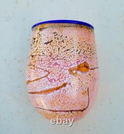 Keith Rowe Bushfire Series Art Glass Vase