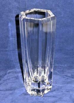 Kosta Boda Art Glass Vase Signed by Eden Falk 44268, 7 1/4 Tall