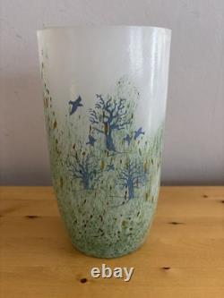 Kosta Boda KJELL ENGMAN'October Series' Tall Vase, 23 cm Signed #48232