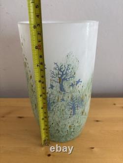 Kosta Boda KJELL ENGMAN'October Series' Tall Vase, 23 cm Signed #48232