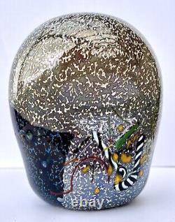 Kosta Boda Rare Art Glass Vase 59431 Signed By Artist Bertil Vallien