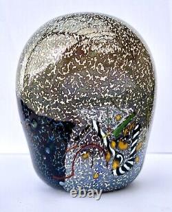 Kosta Boda Rare Art Glass Vase 59431 Signed By Artist Bertil Vallien