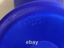 Kosta Boda Stromboli Hourglass Design Vase by Gunnel Sahlin 1994