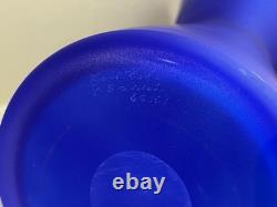 Kosta Boda Stromboli Hourglass Design Vase by Gunnel Sahlin 1994