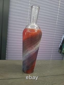 Kosta Boda Twister Bottle