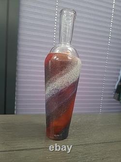 Kosta Boda Twister Bottle