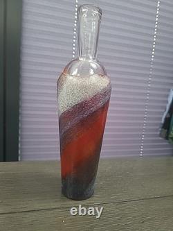 Kosta Boda Twister Bottle