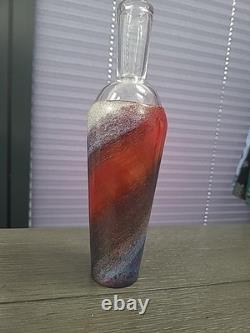 Kosta Boda Twister Bottle