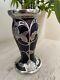 Kralik Loetz Art Nouveau Iridescent Glass Vase Silver Overlay Probably Alvin