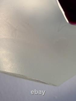 LARGE James R. Wilbat Art Glass Vase Paperweight 1995 Colorful Abstract 14 in