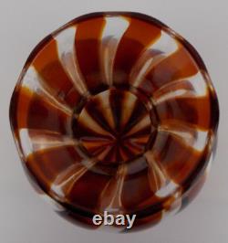 Labelled Murano A Trevisan large a canne art glass vase