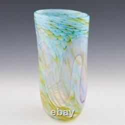 Large Art Glass Open Vase c2000