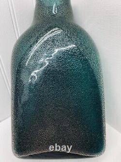 Large Art Glass Vase Heavy bullicante Bubbles