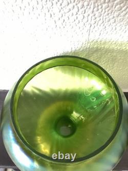 Large Art Nouveau Loetz, Kralik or Rindskopf Iridescent Vase. C1900