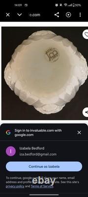 Large French Opalescent Art Deco Glass Vase 30's