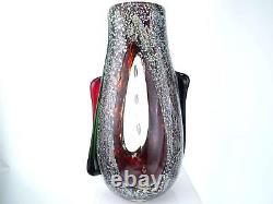 Large Mid Century Eugenio Ferro Murano Art glass vase