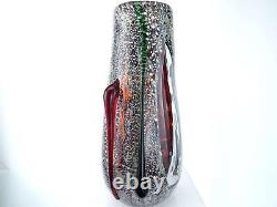 Large Mid Century Eugenio Ferro Murano Art glass vase