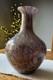 Large Murano Style Art Glass Vase Copper Aventurine Amethyst Twist 12 Vintage