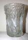 Large Antique 1930's Josef Inwald Barolac Figural Frosted Art Glass Forest Vase