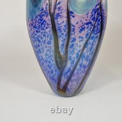 Liberty Iridescent Art Glass Vase Liberty 125th Anniversary 28cm High