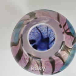 Liberty Iridescent Art Glass Vase Liberty 125th Anniversary 28cm High