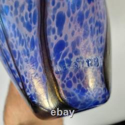 Liberty Iridescent Art Glass Vase Liberty 125th Anniversary 28cm High