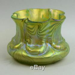 Loetz Austrian Art Nouveau Iridescent Glass Vase C. 1900
