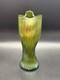 Loetz Ribbed Trifid Iridescent Vase