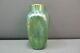 Loetz Titania Art Glass Vase Green C. 1905 7h