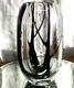 Mcm 1950s Kosta Boda Vicke Lindstrand Autumn Tree Hust Art Glass Vase