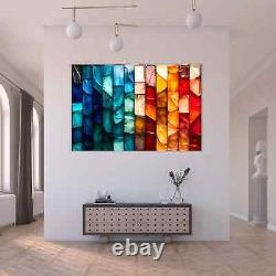 Marble Mirage 3D Effect Wall Art Acrylic Glass Unique Design Home Decor Office