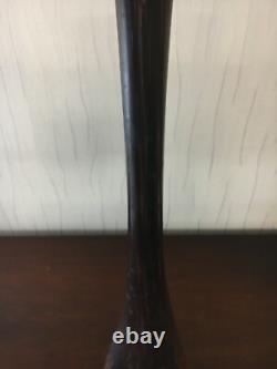 Marbled Glass Vase Height 53 Cm