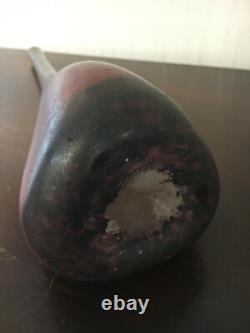 Marbled Glass Vase Height 53 Cm