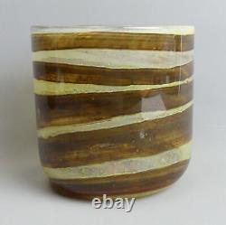 Michael Harris Isle Of Wight Art Glass Vase (flame Mark)