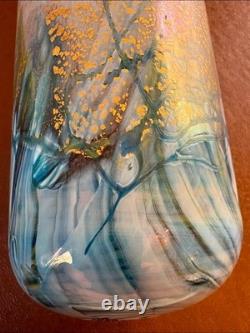Michael Harris Studio Seascape Isle Of Wight Glass Vase