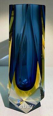 Mid Century Modern Murano Art Glass Vase by Alessandro Mandruzzato